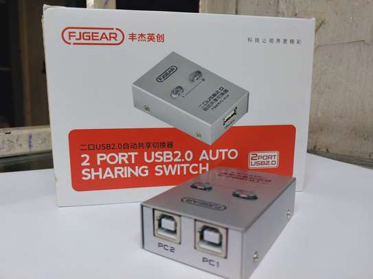 FGEAR 2 Port USB 2.0 Switch - Auto Printer Switch image 1