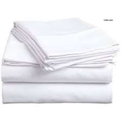 WHITE BEDSHEETS image 2