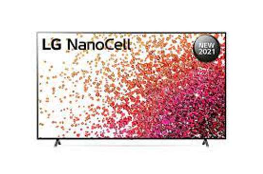 New LG 75 INCH 75NANO86 SMART 4K FRAMELESS TV image 1