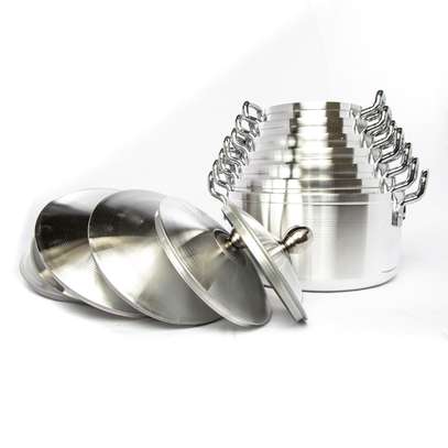 TORNADO stainless aluminium 7 pcs cookware set image 3