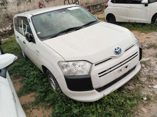 Toyota probox hybrid white on sale image 3
