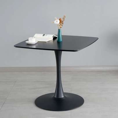 Dining Table : Black  Marble Dining Table In Rongo image 6