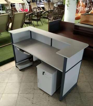 Reception Table : Modern Counter Reception Table In Magena image 2
