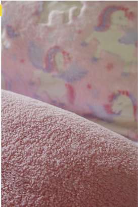 UK Original - Homelife glow in the dark unicorn fleece duvet image 3