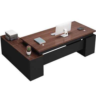 Office Desks: Transitional Executive Office Desk image 3