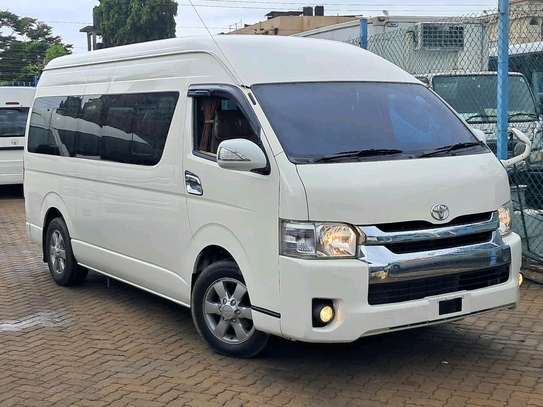 Toyota Hiace 9L Manual Diesel engine 2018 White image 2