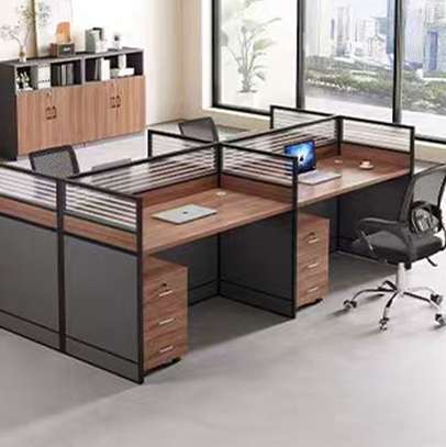 Office Workstation;4-Person Modern Office Workstation image 7