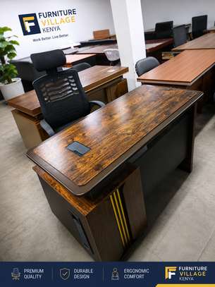 1.4M Modern Advanced Office Desk image 2