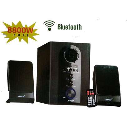 Ampex AX-002BT - 2.1 CH Multimedia Speaker System - 8800W P.M.P.O image 1