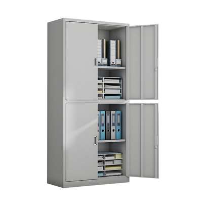Office Cabinet: 4-Door Lockable Storage Cabinet image 5