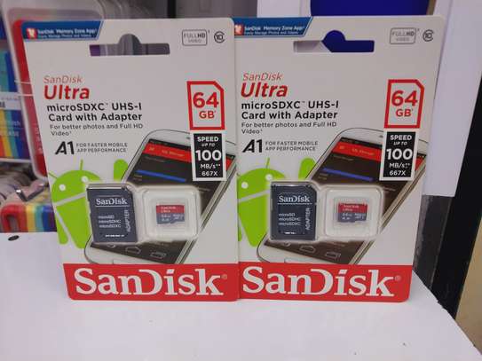 SanDisk 64GB Ultra UHS-I microSDXC Memory Card (Class 10) image 3