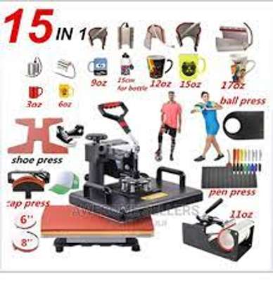 15 In 1 Multifunctional Sublimation Heat Press image 2