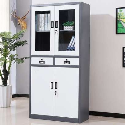 2 Door Steel Filing Cabinet image 1