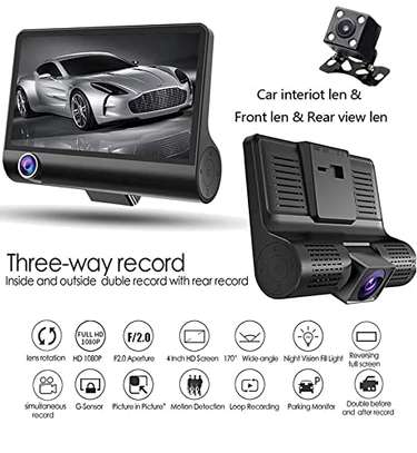 Dash Cam Inch Dash Front 4" Inside Of Car And Rear 1 image 13