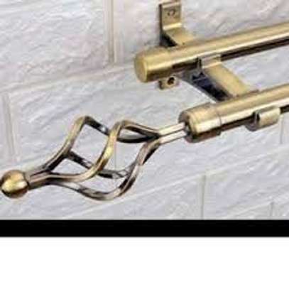 STRONG ADJUSTABLE CURTAIN RODS image 9