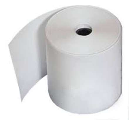 thermal paper rolls 80x80mm 1pc. image 1