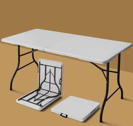 Affordable 180cm Plastic Folding Table –Rectangle Design image 6