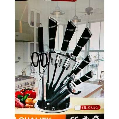 9Pcs Chef Knives Set image 2