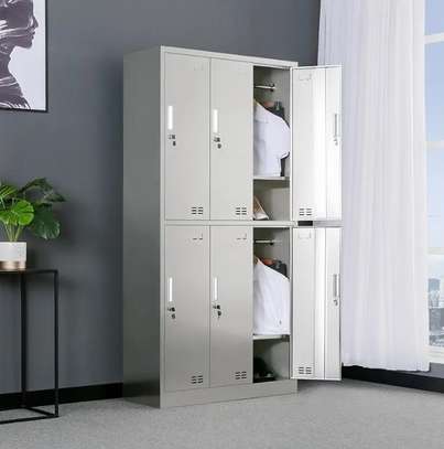 Steel Office Locker with Six Lockable Doors image 4
