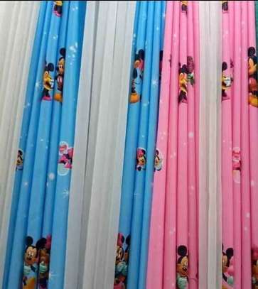 CARTOON THEMED CURTAINS AND MATCHING SHEERS image 6