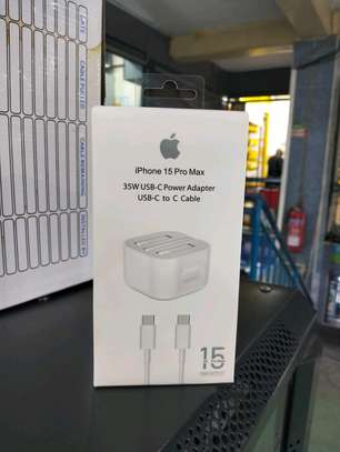 iPhone 15 Pro Max USB_C Power Adapter USB_C  To C Cable image 1