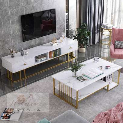 Coffee Table; Rectangle Office Coffee Table image 2