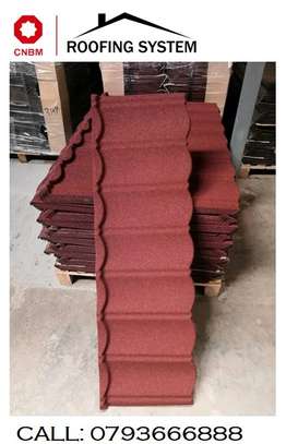 Stone Coated Roofing tiles- CNBM Classic Red profile image 3