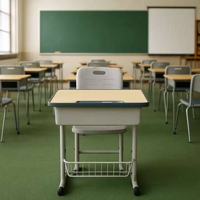 Kids Furniture: Adjustable Kids Desk Chair For Education image 1