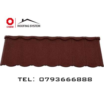 Stone Coated Roofing tiles- CNBM Classic Red profile image 1