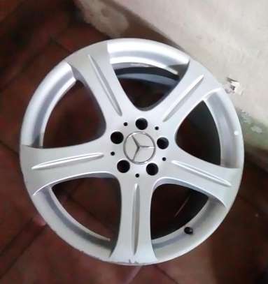 18 Inch Mercedes Benz alloy rims X-Japan Staggered image 1