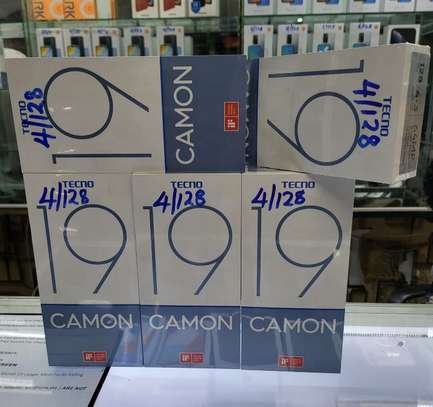 Tecno camon 19 6.8 inch 4gb ram, 128gb storage 64mp camera image 1