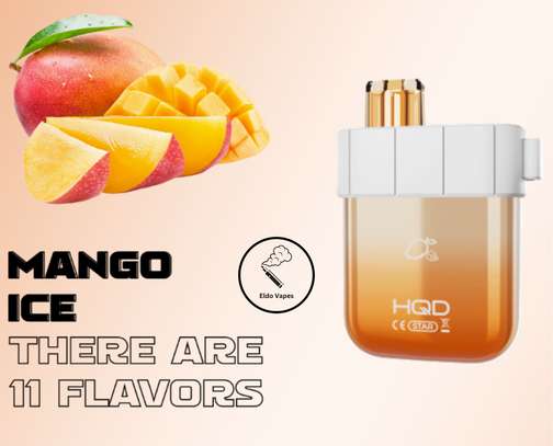 HQD Star 5000 Puffs Disposable Vapes – Mango Ice image 1