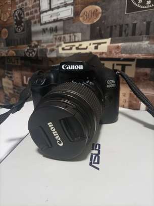 Canon EOS 4000D 18MP 3fps EF-S 18-55mm III Lens DSLR Camera Black image 1