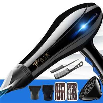 Deliya Professional Electric Hair Blow Dryer-WITH NAIL KIT image 2