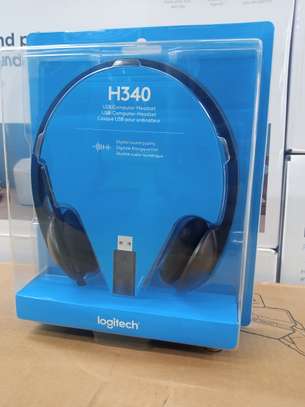 Logitech H340 USB Headset High Quality image 1