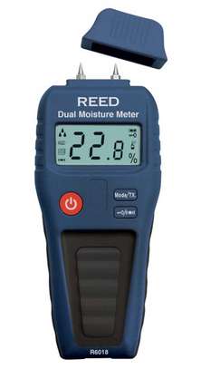Reed pin/pinless moisture detector image 1