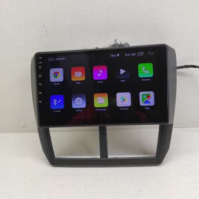 9 INCH Android car stereo for Impreza 2008. image 2