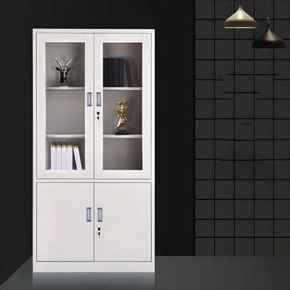 Tempered Glass Door Steel Cabinet image 8