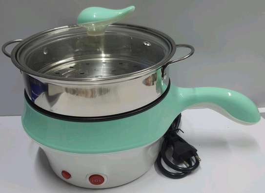 nonstick multifunctional electric steaming pot/pbz image 1