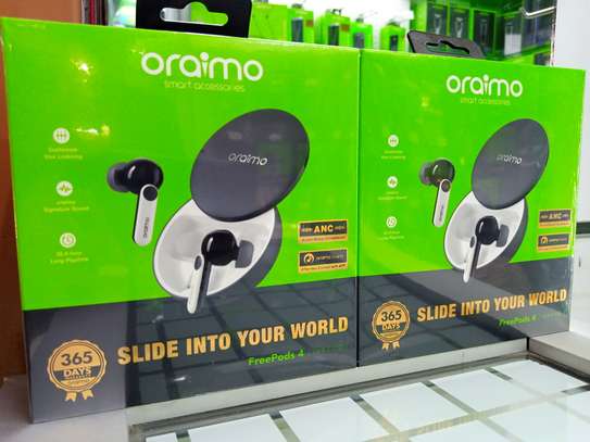 Oraimo Freepods 4 TWS Earphones With ANC - OEB-E105D image 1