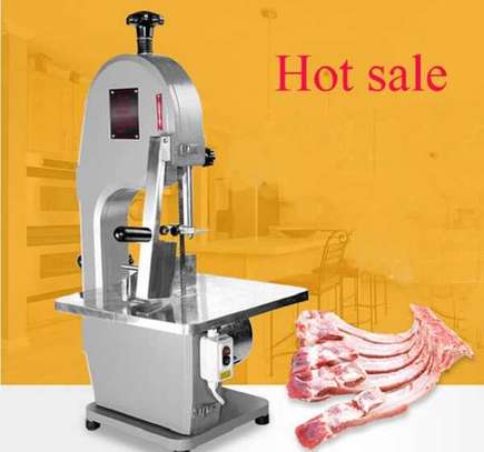 electric frozen fish beef cow pork meat bone cutter saw machine Commercial bone cutting saw image 1