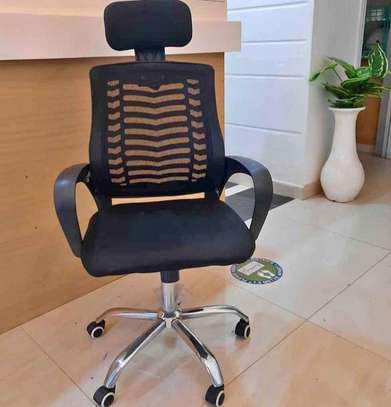 Super strong adjustable headrest office chairs image 3