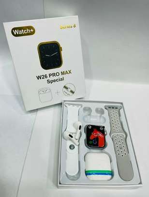 Well-designed W26 PRO Max 2 in 1 Wireless Smart Watch image 3