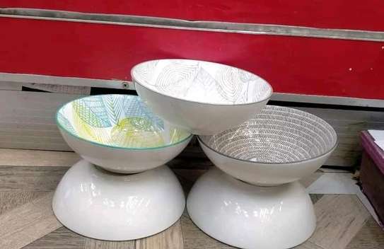 Porcelain soup bowls image 1