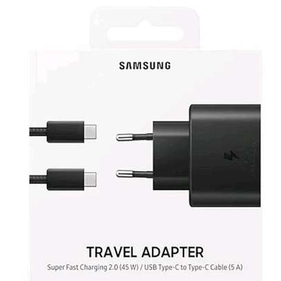 Samsung 45W Fast Charger USB C to USB C image 1