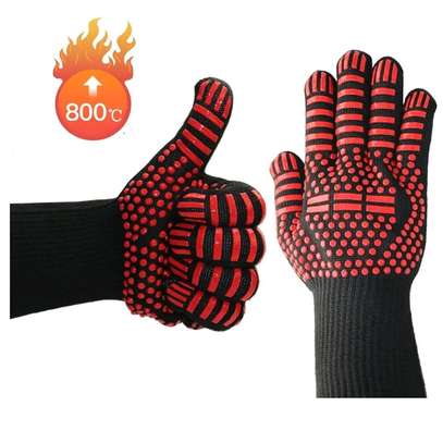 BBQ gloves High Temperature Resistance* image 1