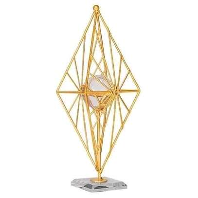 Luxury Geometric Crystal Ball Ornament image 2