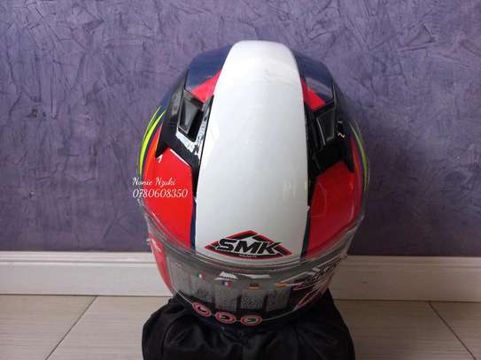 SMK Stellar Wings Sports Bike Helmet image 9