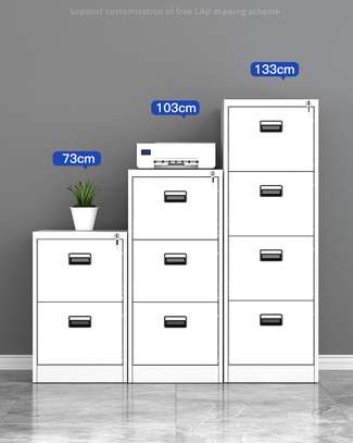 File Cabinet: Steel Storage Vertical File Cabinet 4-Drawer image 2