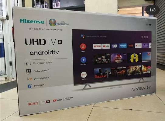 55 inch Hisense Android Television +2 Year Warranty image 1